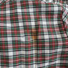 Load image into Gallery viewer, Red/Green Plaid Pearl Snap Button-Up
