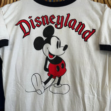 Load image into Gallery viewer, Mickey Mouse Disneyland Navy Ringer T-Shirt
