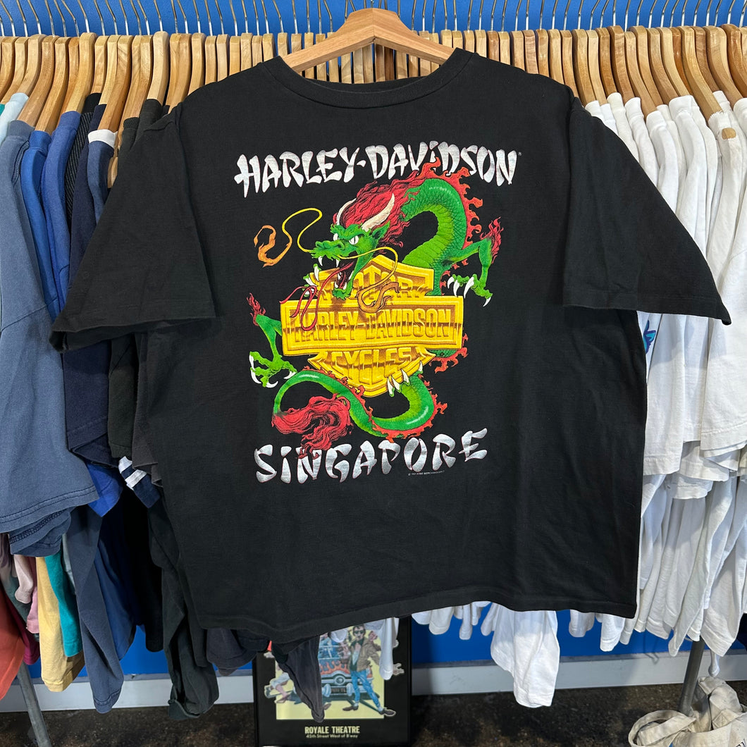 Harley Davidson Singapore Dragon T-Shirt