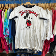 Load image into Gallery viewer, Mickey Mouse Disneyland Navy Ringer T-Shirt
