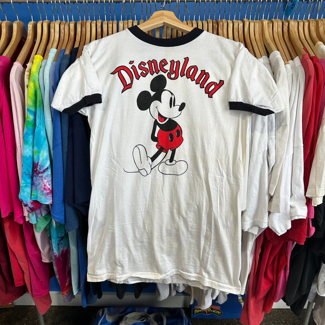 Mickey Mouse Disneyland Navy Ringer T-Shirt