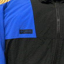 Load image into Gallery viewer, Columbia Black/Blue Fleece Jacket
