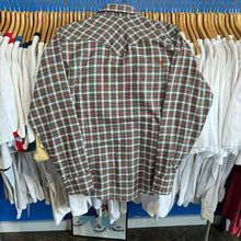 Load image into Gallery viewer, Red/Green Plaid Pearl Snap Button-Up
